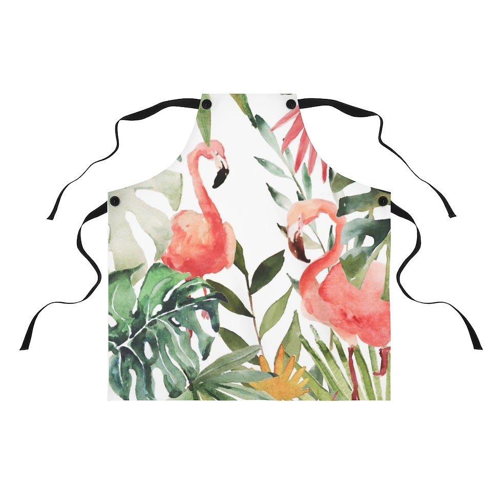 Thumbnail: Pink Flamingo Tropicana Apron