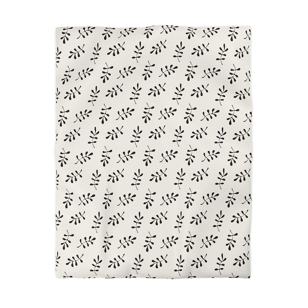 Thumbnail: Just Little Twigs Microfiber Duvet Cover