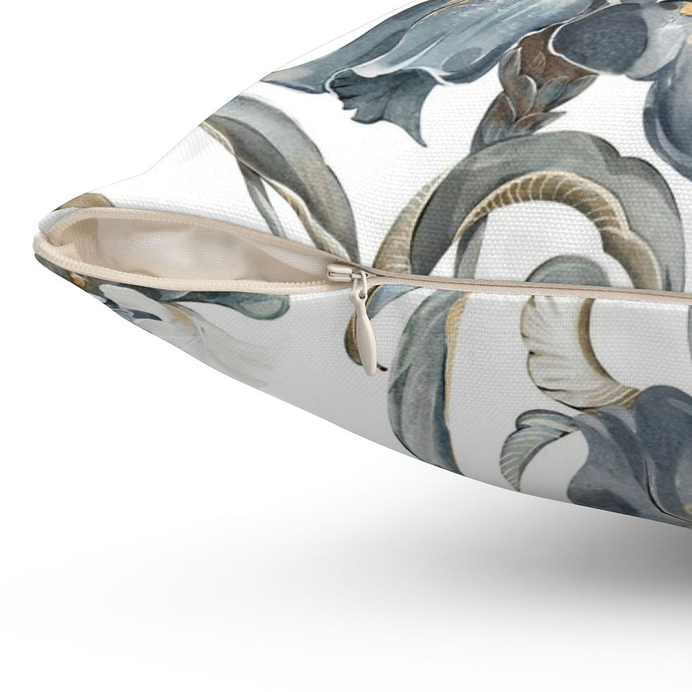 Thumbnail: Bellissima Iris Spun Polyester Square Pillow