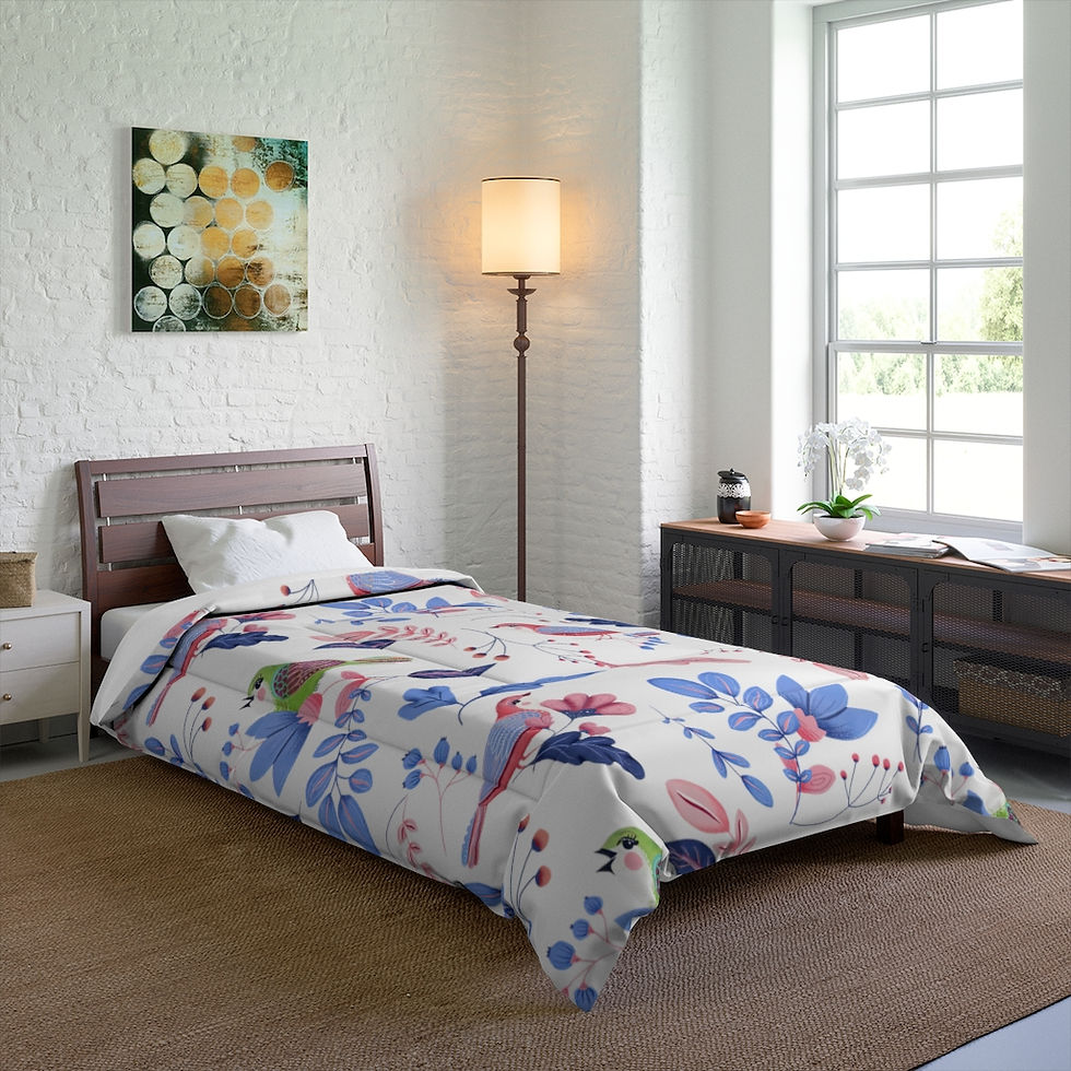 Thumbnail: Blue Bird Comforter