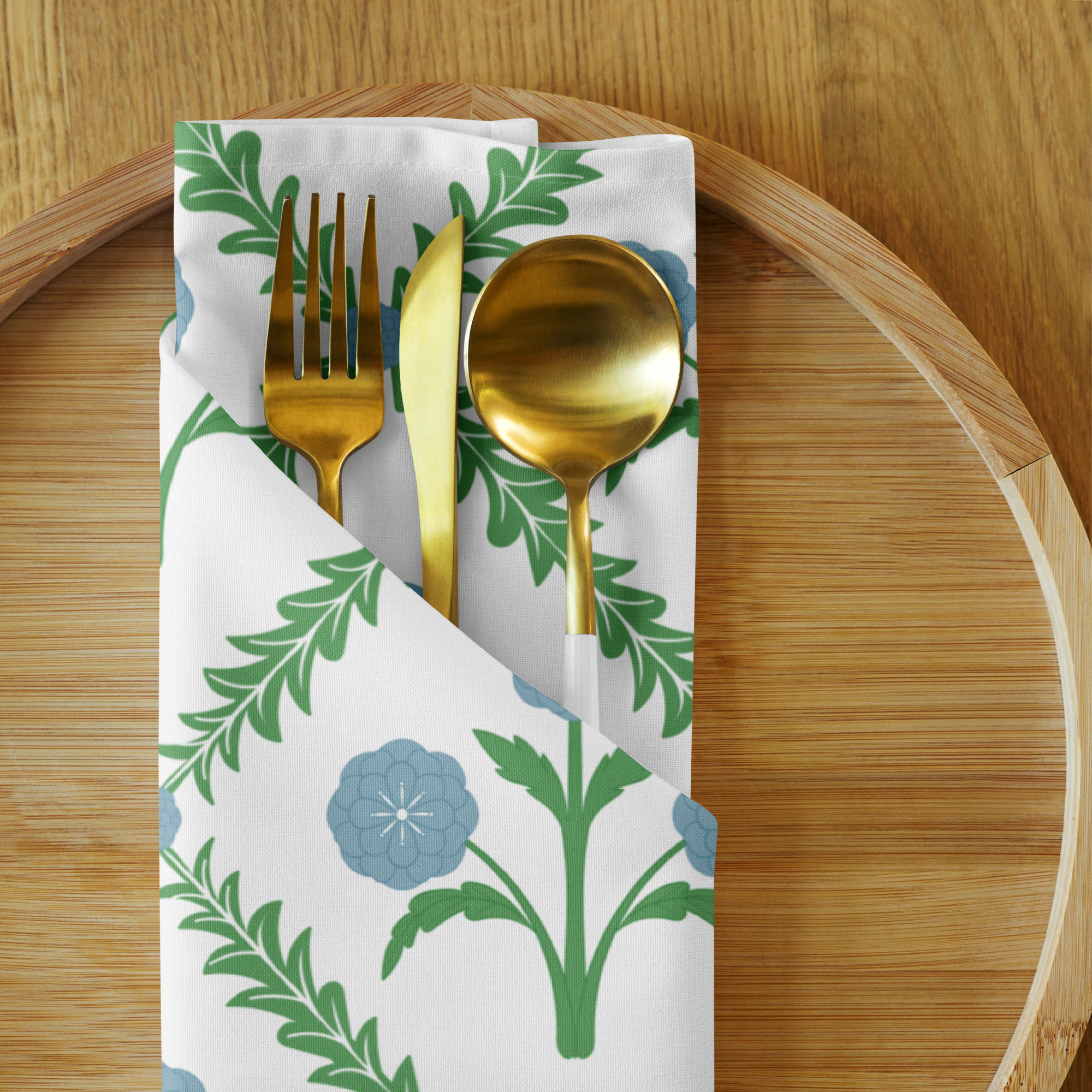 Engish Garden Cloth napkin set