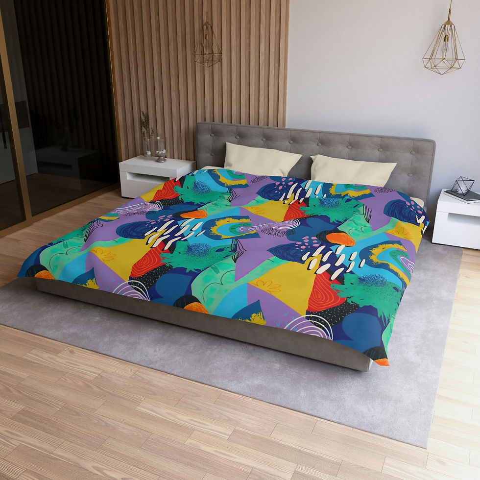 Thumbnail: Lulu 3 Microfiber Duvet Cover