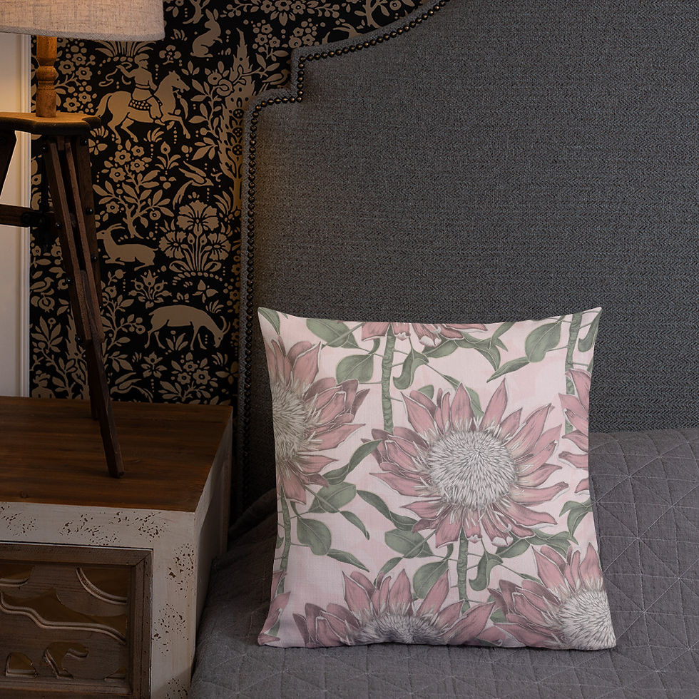 Thumbnail: Bella Pink Premium Pillow