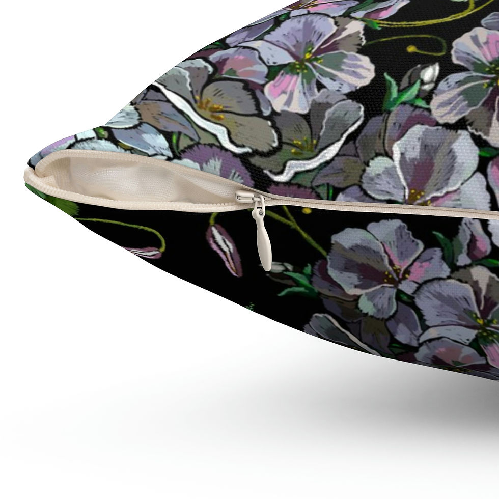 Thumbnail: A Beautiful Painting Spun Polyester Square Pillow