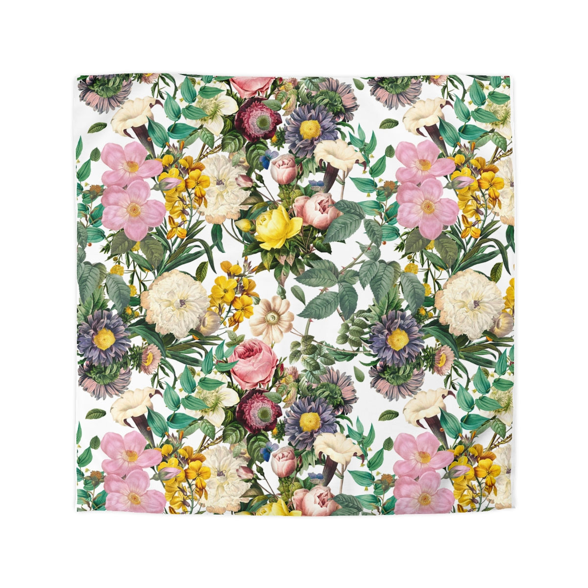 Melody's Garden Microfiber Duvet Cover
