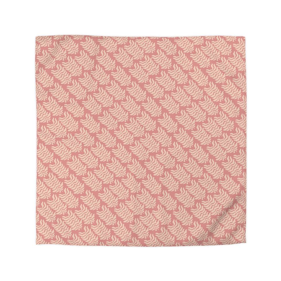 Thumbnail: RetroFloral# Duvet Cover