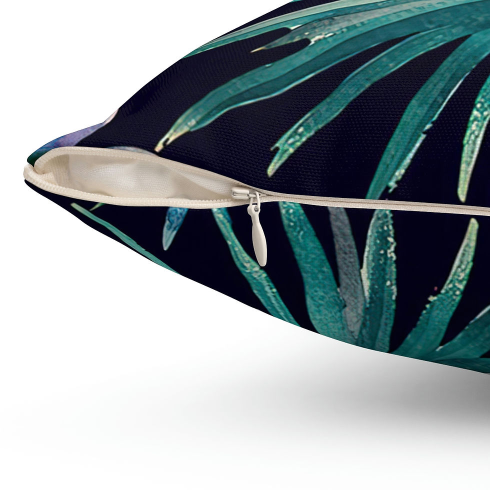 Thumbnail: Tropicana Spun Polyester Square Pillow