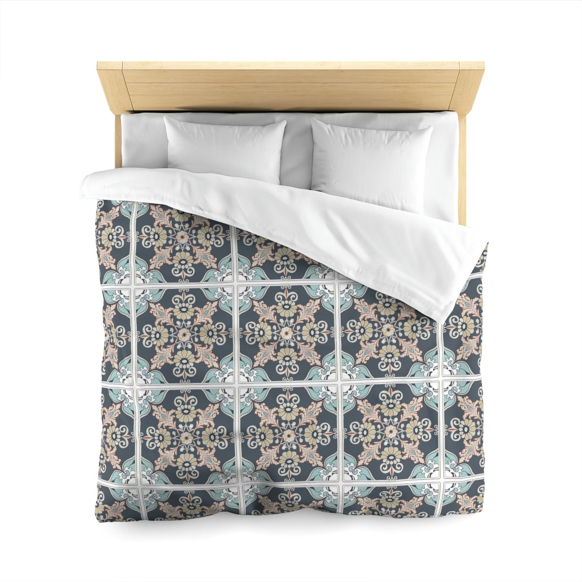 Moroccan Design #2 Microfiber Duvet Cover