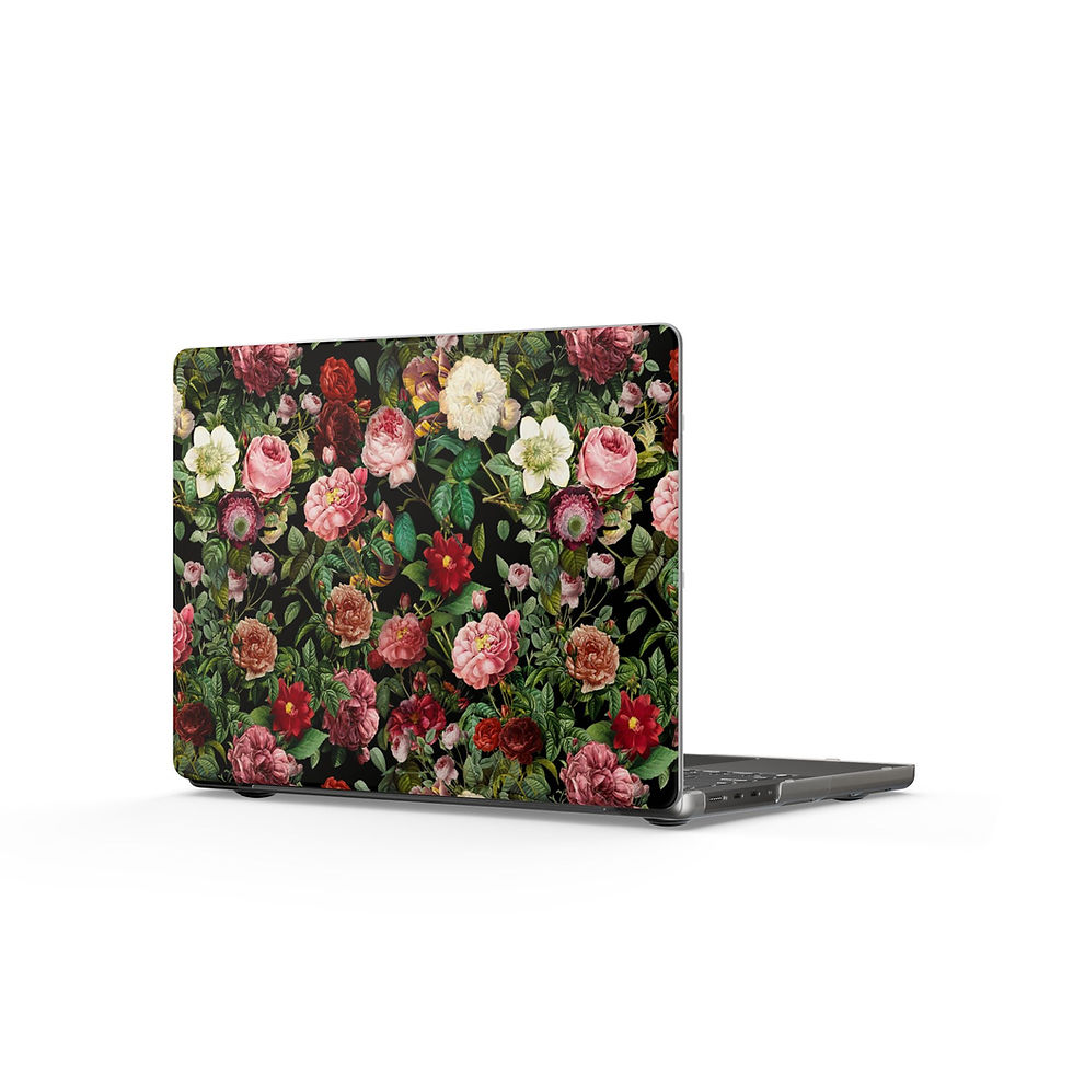 Thumbnail: Floral Vintage Roses Matte MacBook Case