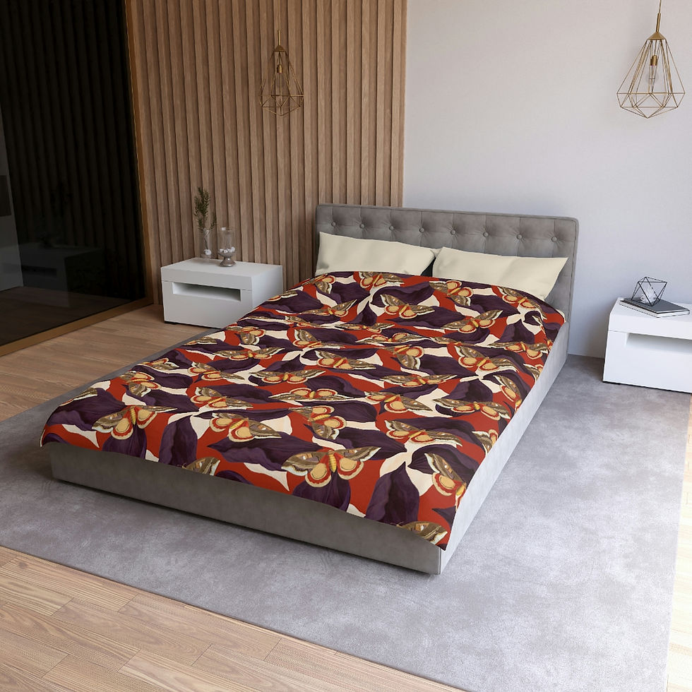 Thumbnail: Flying Beauty Microfiber Duvet Cover