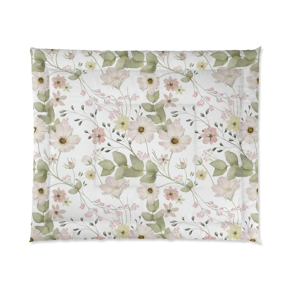 Thumbnail: Flower Shop Comforter