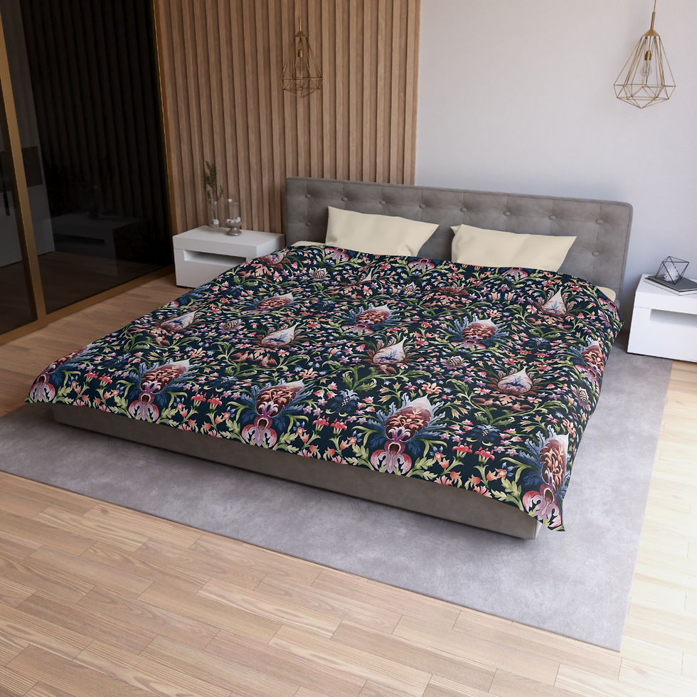 Thumbnail:  Amarsa  (Drk Blue)Duvet Cover