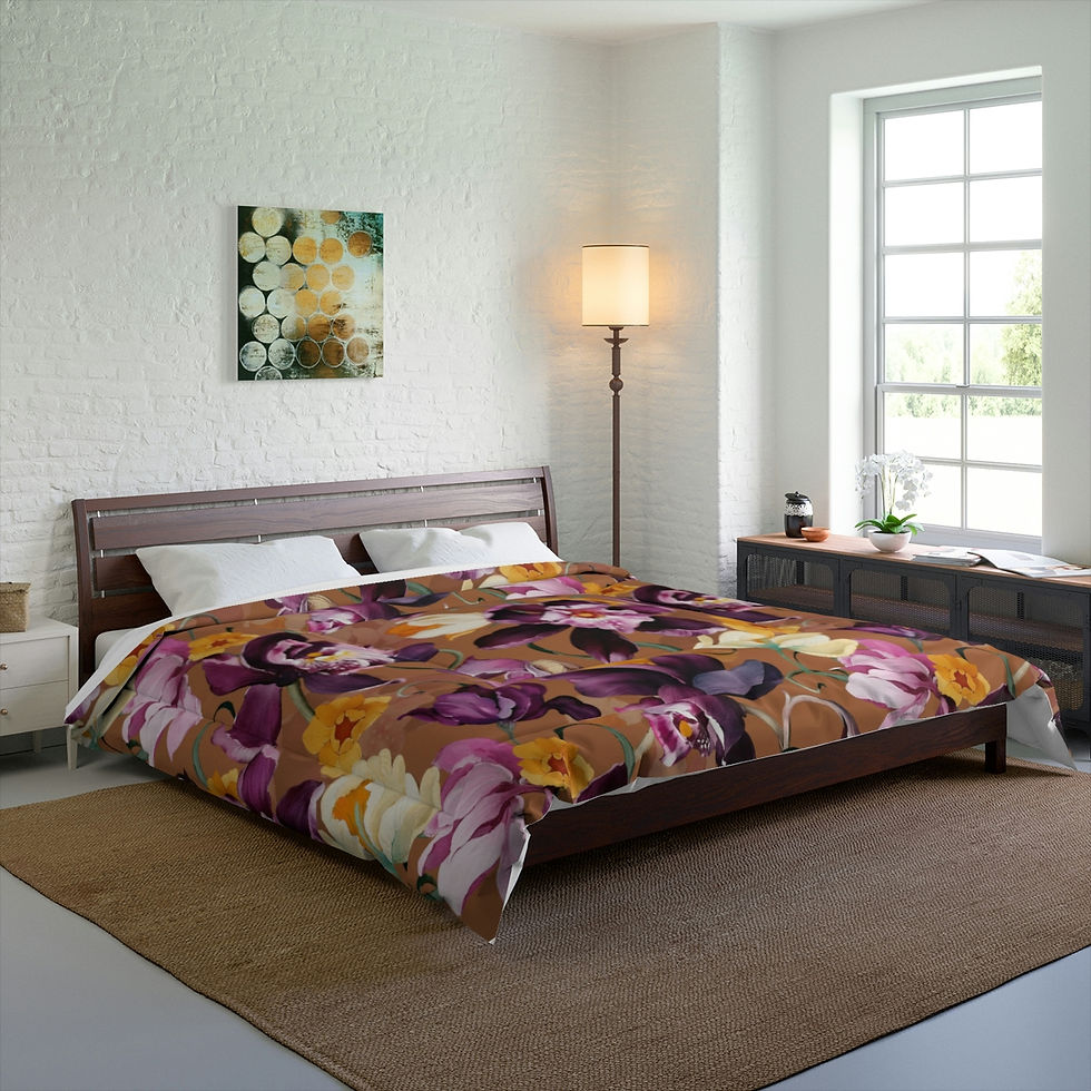 Thumbnail: Purple Iris Comforter