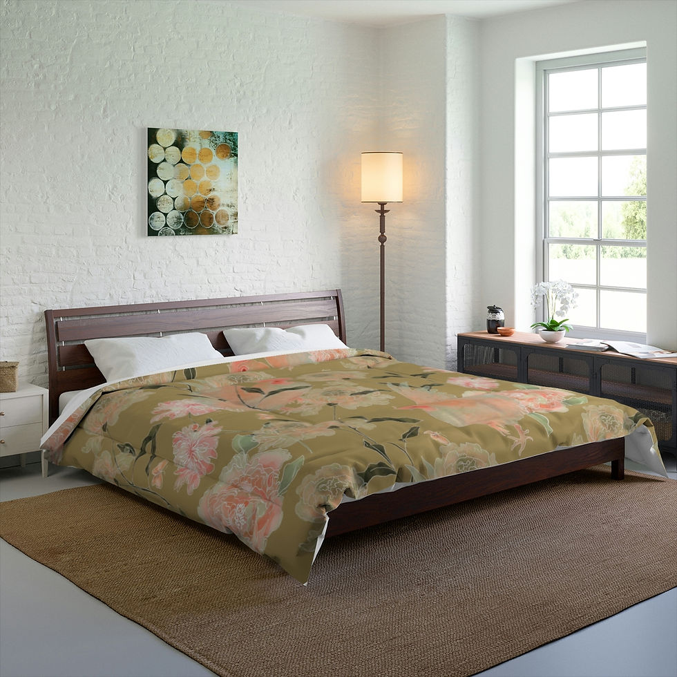 Thumbnail: Spanish Gold Comforter