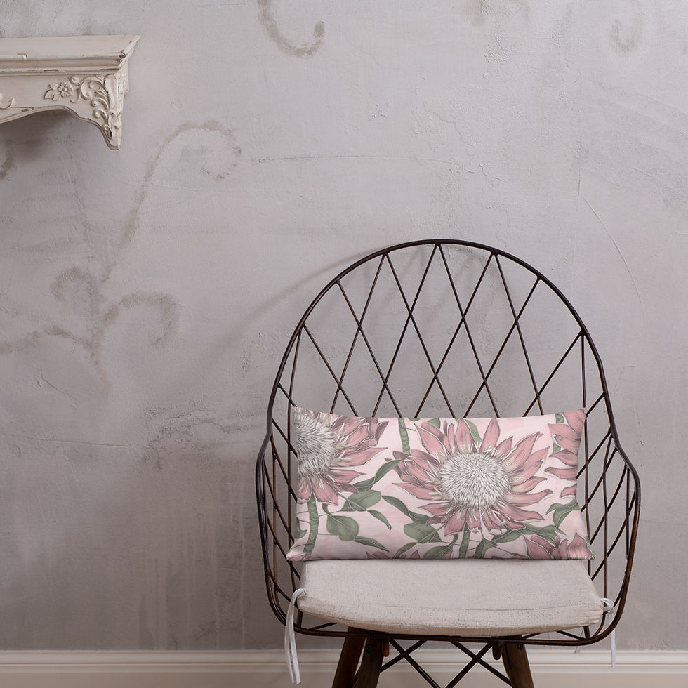 Thumbnail: Bella Pink Premium Pillow