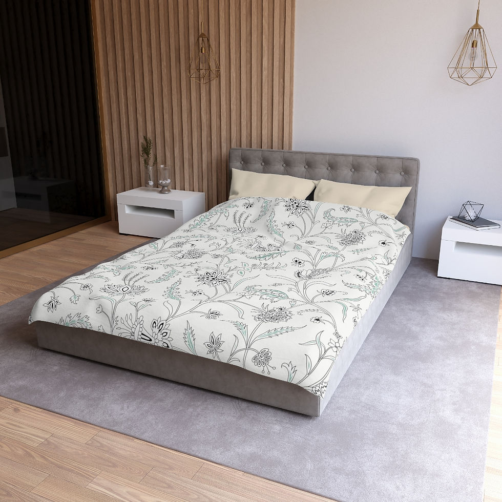 Thumbnail: Clementina Microfiber Duvet Cover