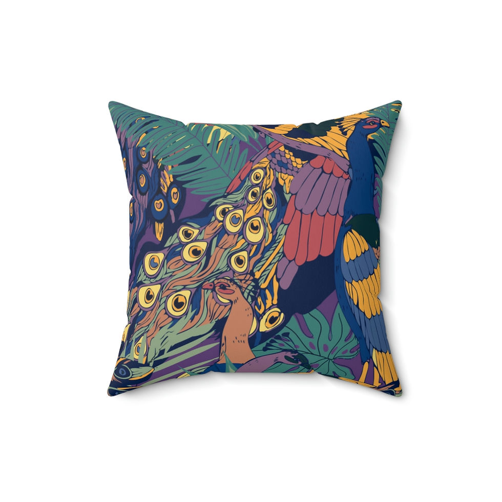 Thumbnail: Diana Spun Polyester Square Pillow