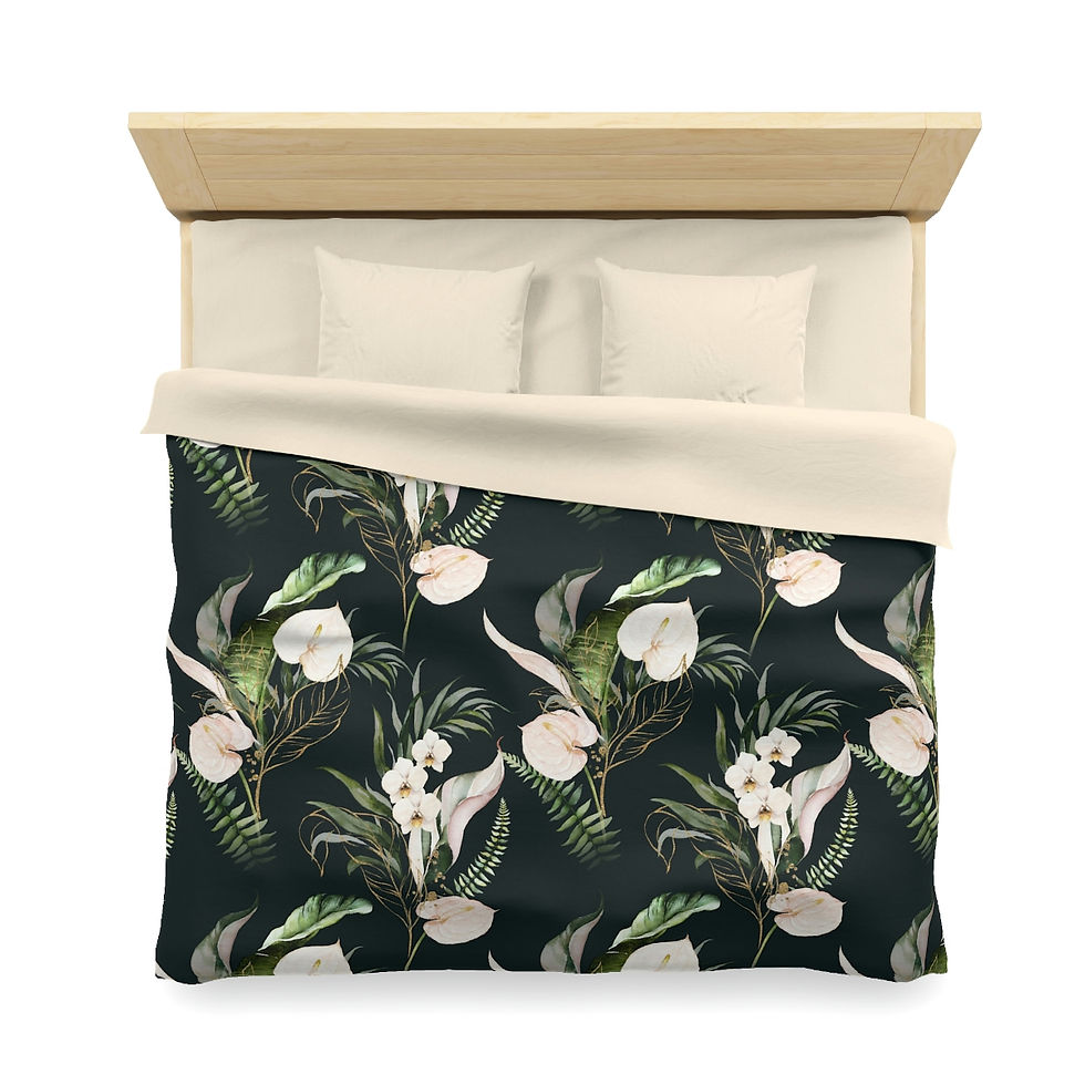 Thumbnail: Tropical Paradise 2 Microfiber Duvet Cover