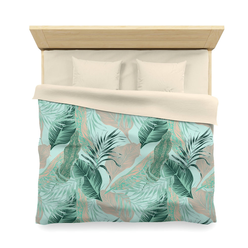 Thumbnail: Bahama Tropics A Microfiber Duvet Cover