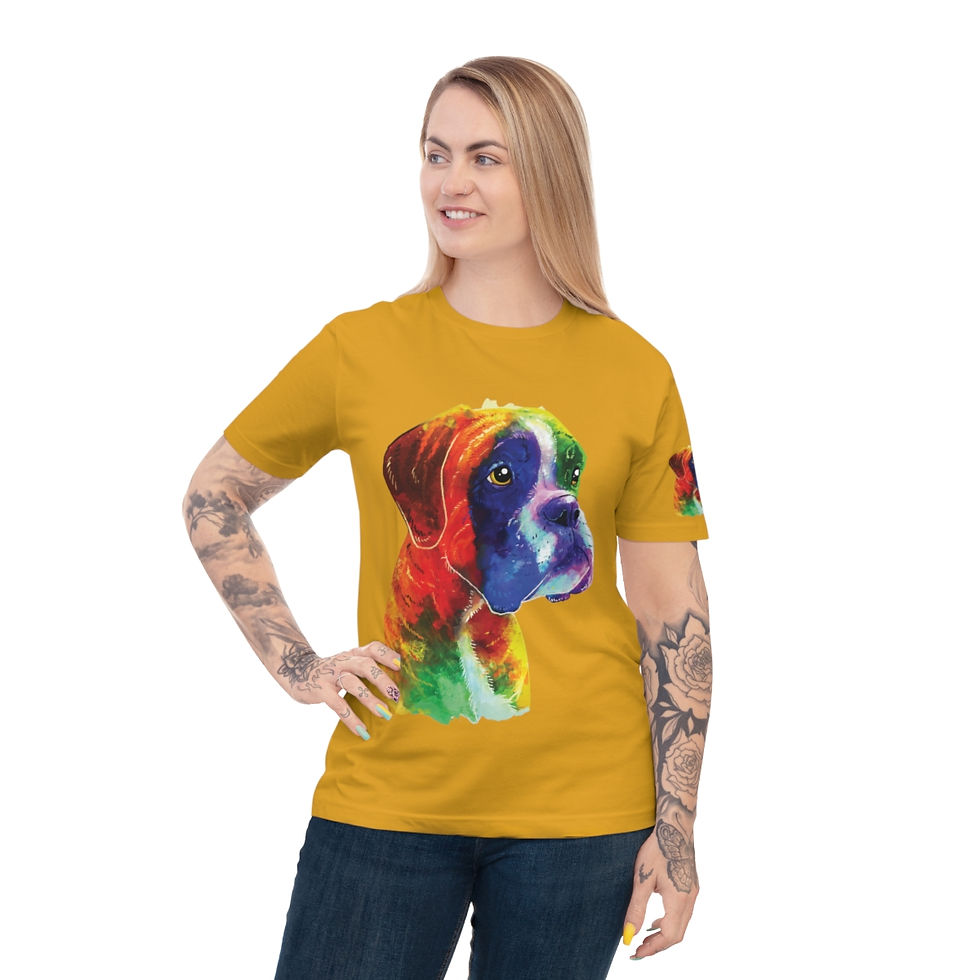 Thumbnail: Diamond Boxer  Classic Jersey T-shirt
