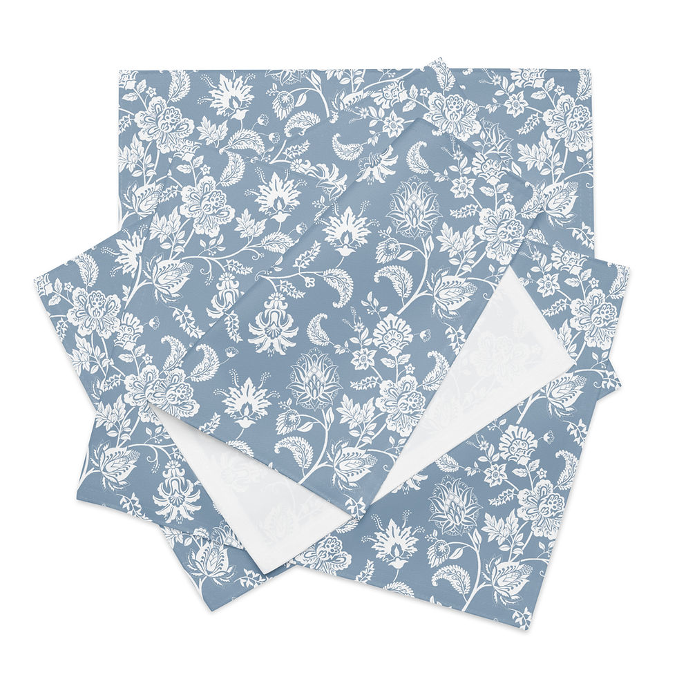 Thumbnail: Dempsey Blue Placemat Set