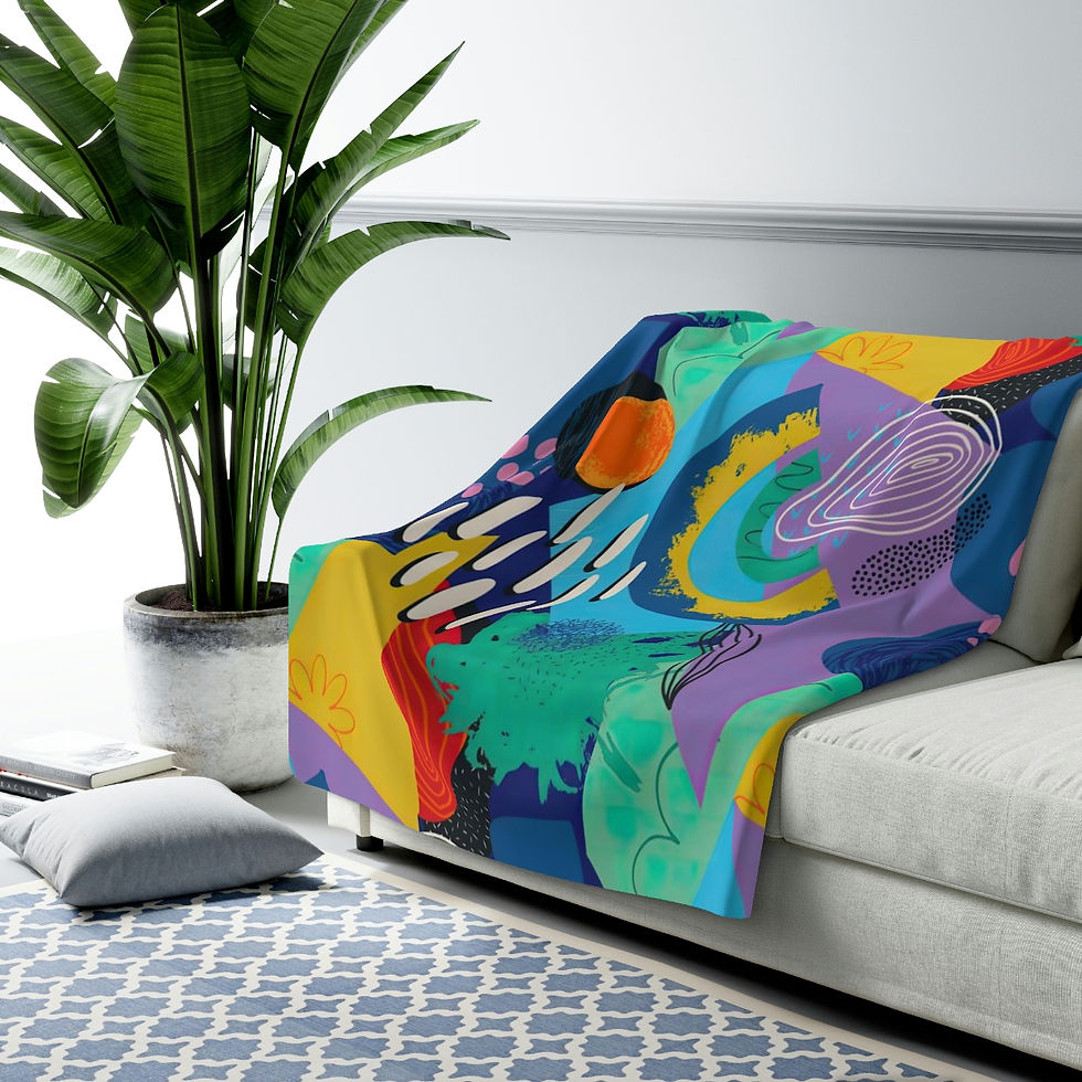 Thumbnail: Lulu 2 Sherpa Fleece Blanket
