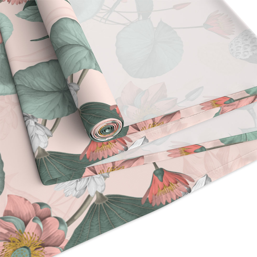 Thumbnail: Nelumbo Floral Table Runner 