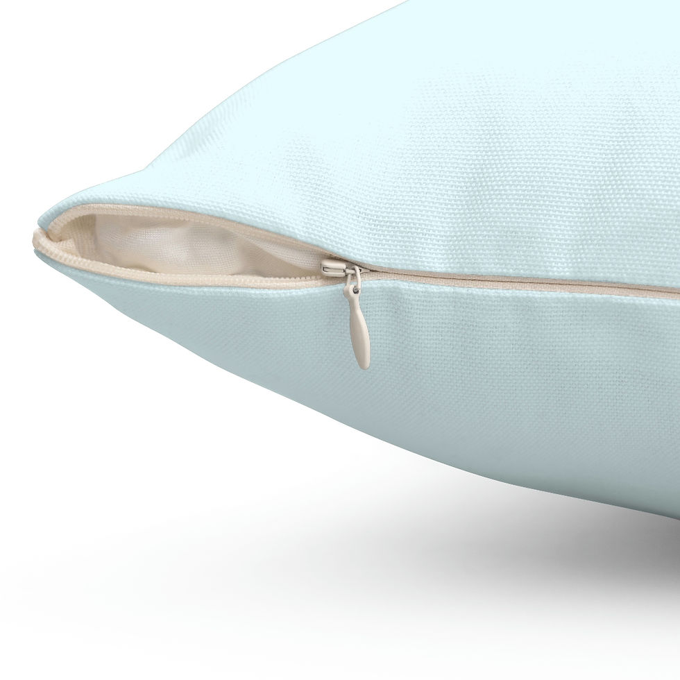 Thumbnail: Cristina Dulcet (Blue) Spun Polyester Square Pillow