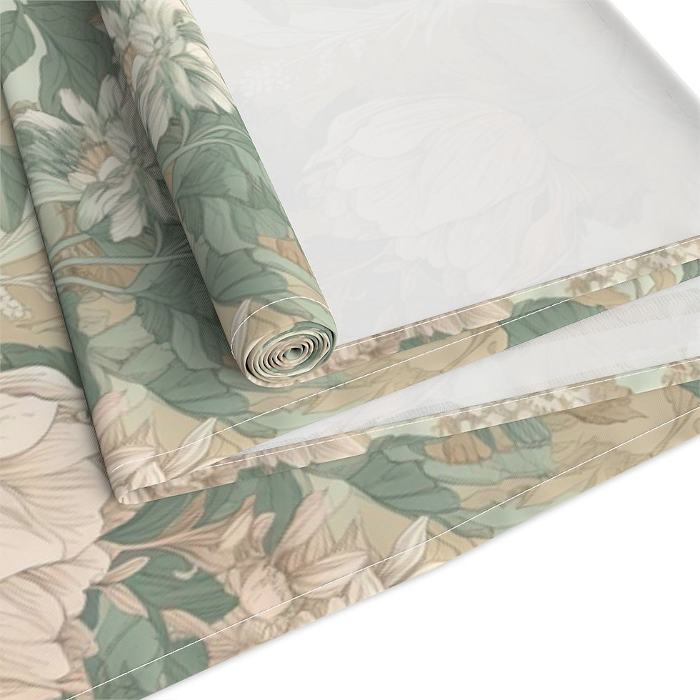 Thumbnail: Vintage Garden Table Runner (Cotton, Poly)