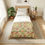 Thumbnail: Floral Medallion Cotton Comforter — Boho Tile Pattern Bedding