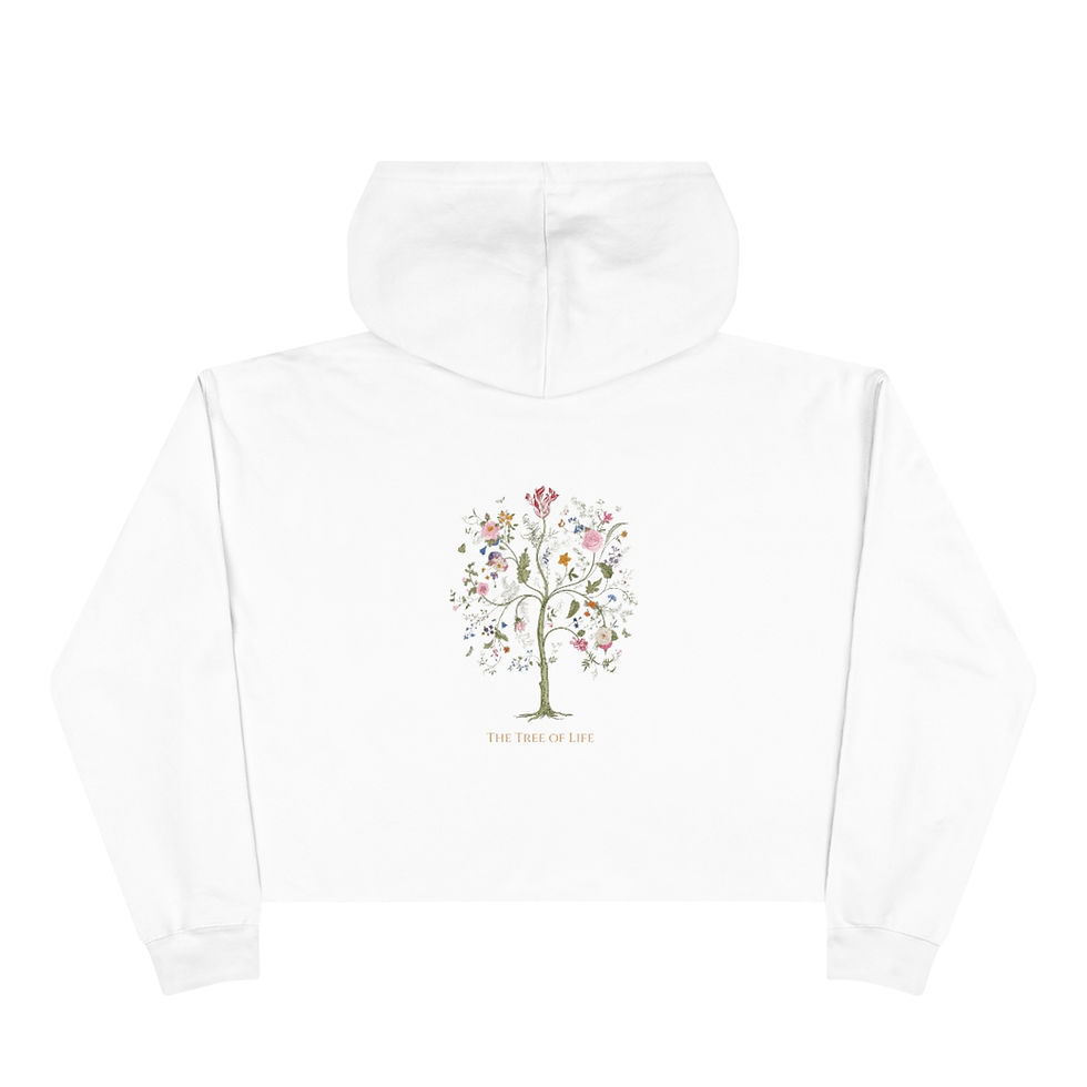 Thumbnail: Tree of Life Crop Hoodie