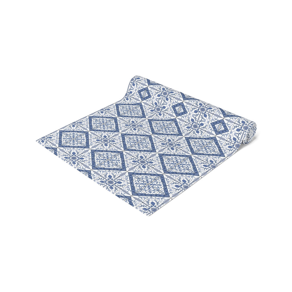 Thumbnail: Delft Table Runner – Elegant Dining Decor for Every Occasion