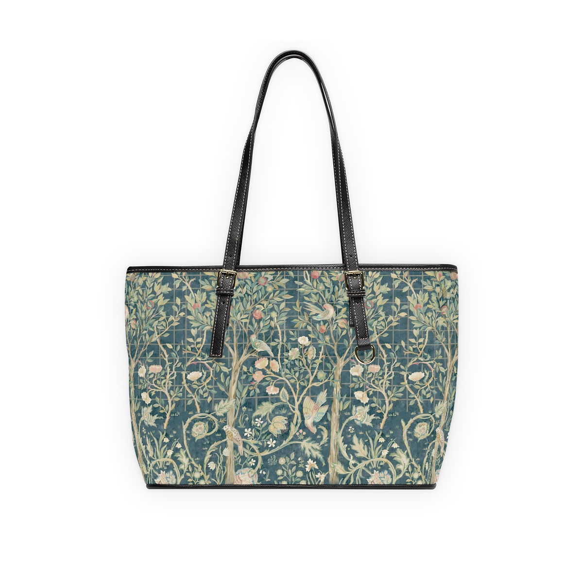 Morris Inspired PU Leather Shoulder Bag