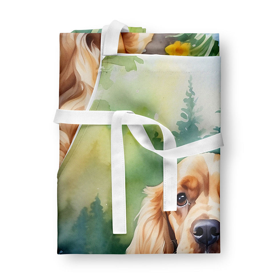 Thumbnail: Cocker Spaniel Spring Path Apron