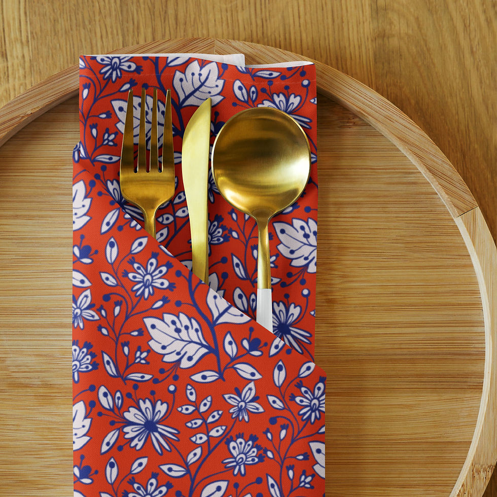 Thumbnail: Indonesian Cloth napkin set