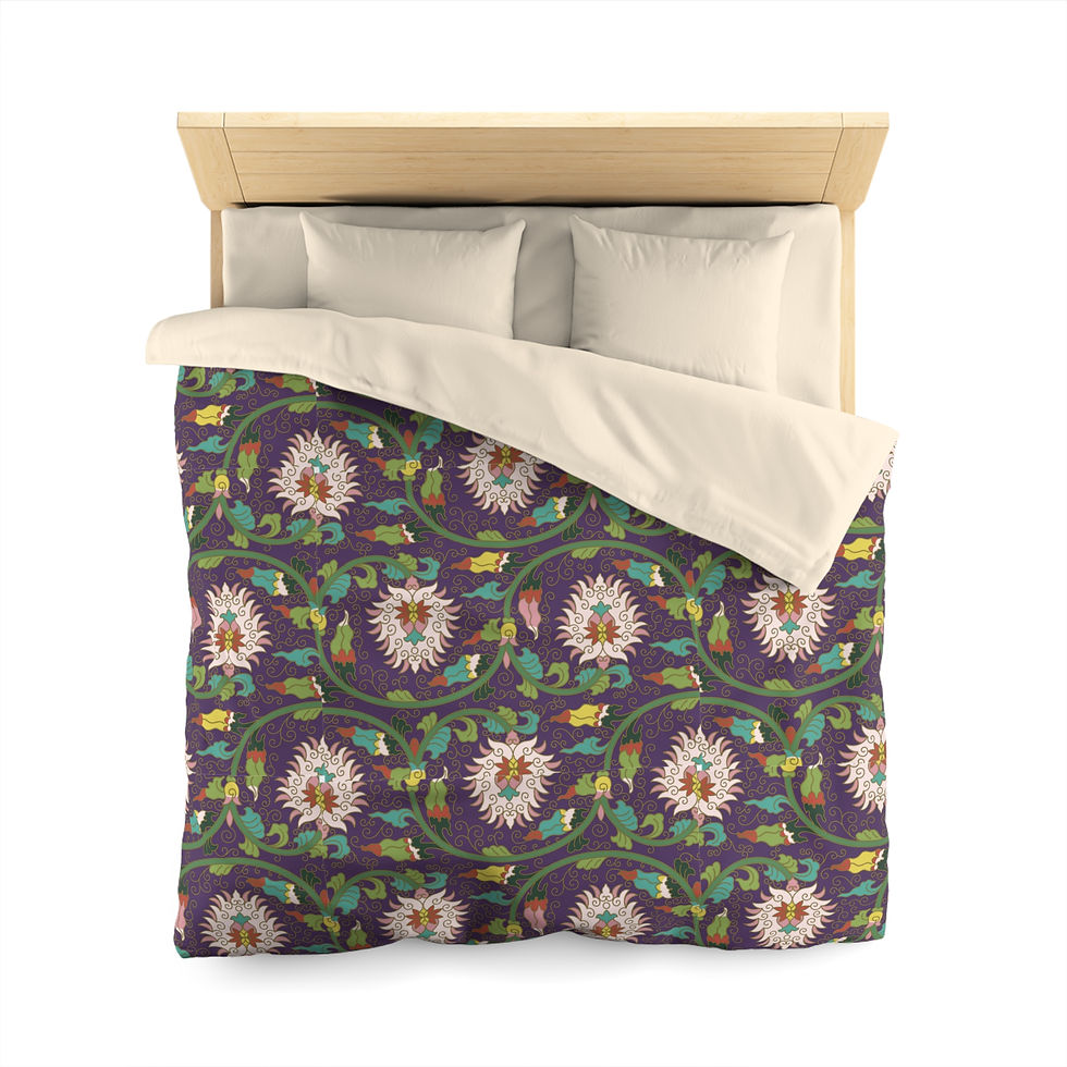 Thumbnail:  Eastern Asian  2 Microfiber Duvet Cover 