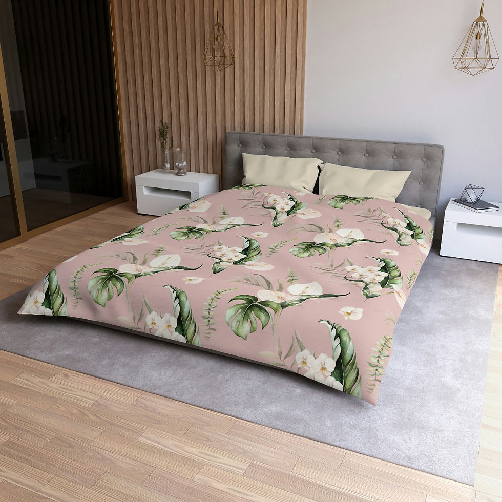 Thumbnail: Tropical Paradise 2 Microfiber Duvet Cover