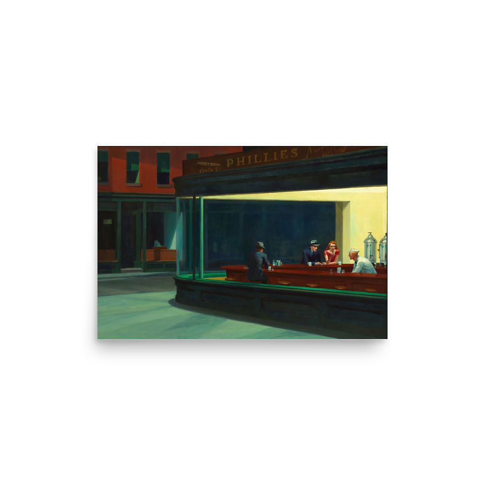 Thumbnail: Hopper Diner Poster