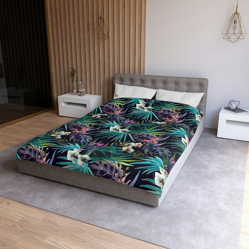 Thumbnail: Tropicana Microfiber Duvet Cover