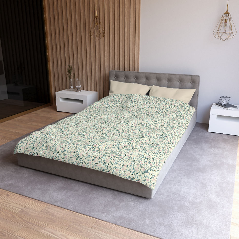 Thumbnail: Floral Duvet Cover
