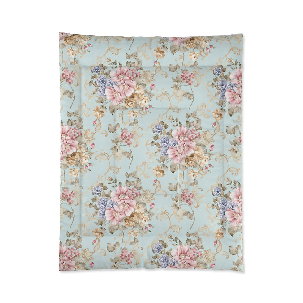 Thumbnail: Heavenly Floral Comforter