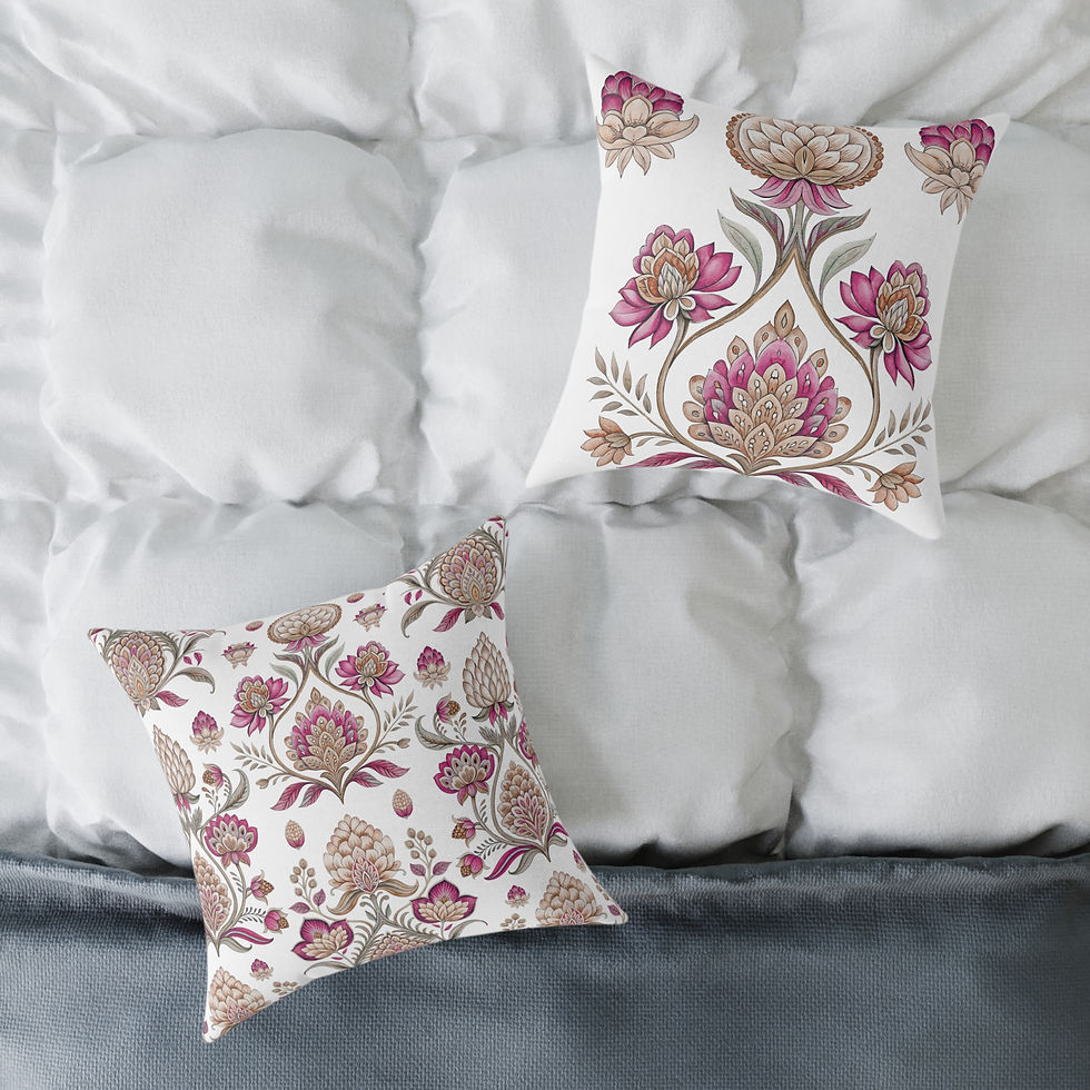 Thumbnail: Galeria  Square Poly Canvas Pillow - Decorative Home Accent