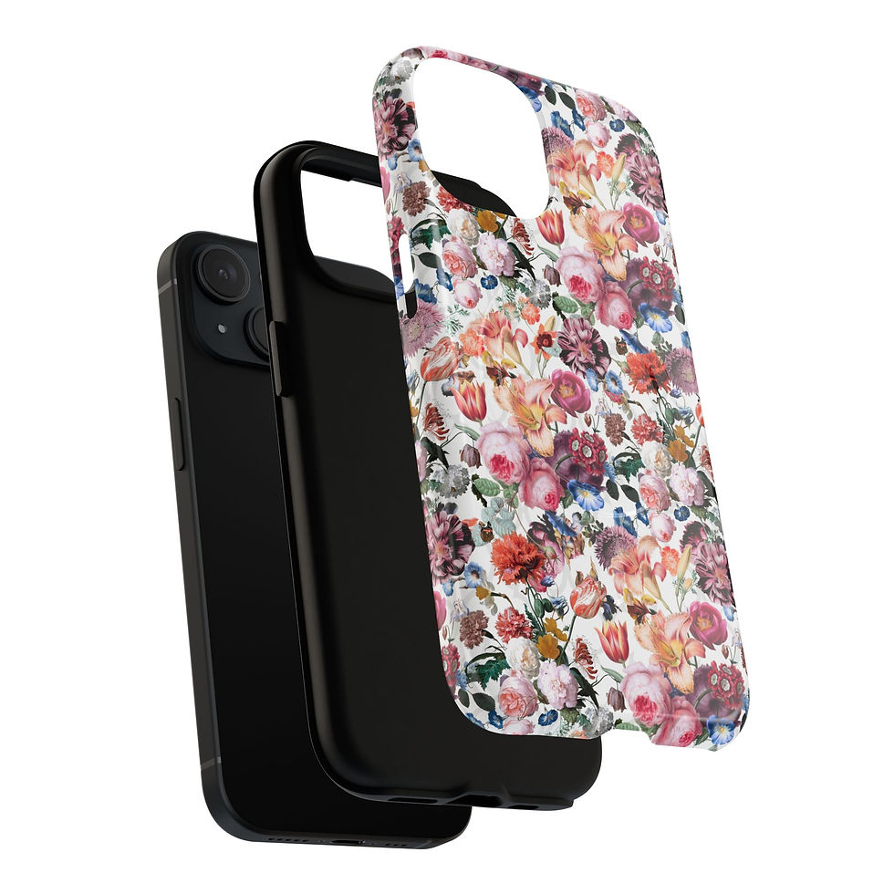 Thumbnail: Floral Crush Magnetic Phone Case — Tough Protective Floral iPhone Cover
