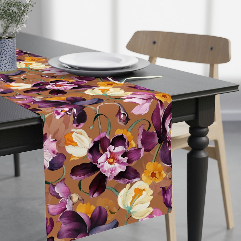 Thumbnail: Purple Iris Table Runner