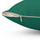Thumbnail: Essence Emerald Green w/Sprigs  Spun Polyester Square Pillow