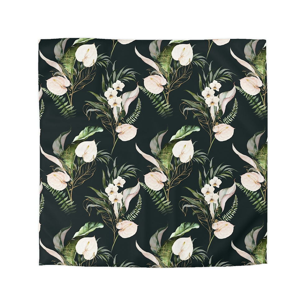 Thumbnail: Tropical Paradise 2 Microfiber Duvet Cover