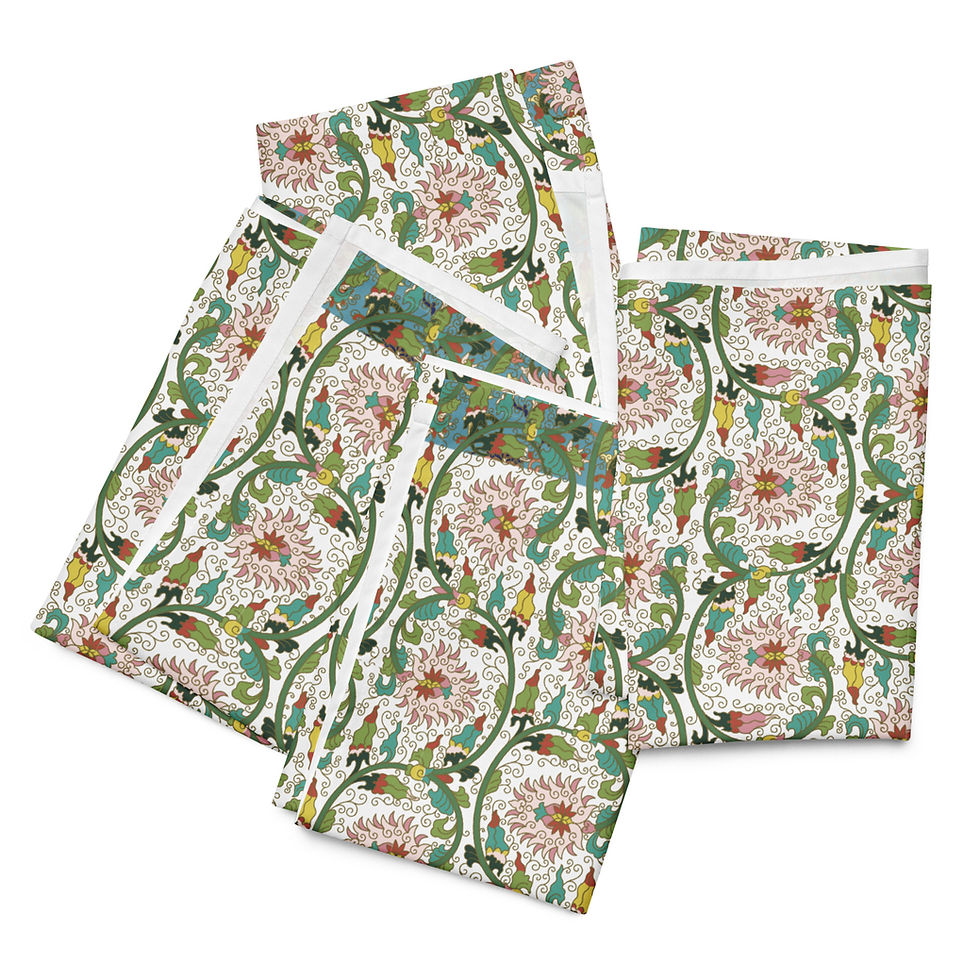 Thumbnail: Colorful Chinese 2 Cloth napkin set