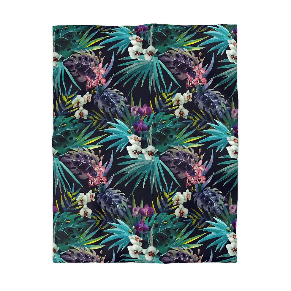 Thumbnail: Tropicana Microfiber Duvet Cover