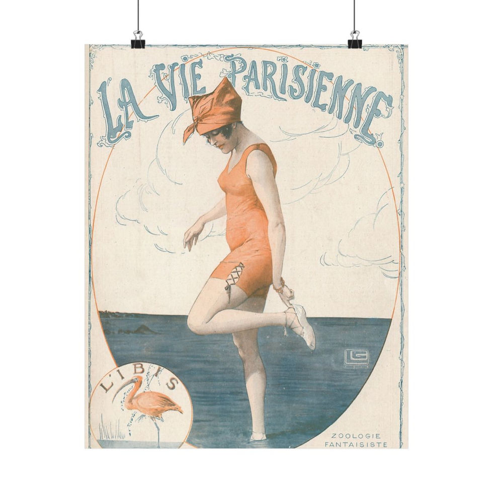 Thumbnail:  La Vie Parisienne 4 Matte Vertical Posters