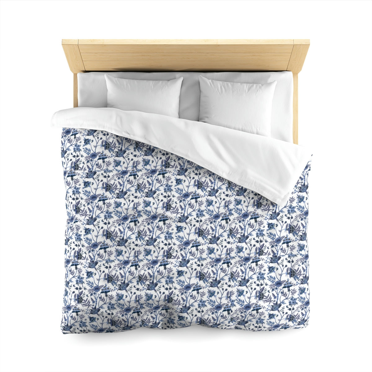 Chinoiserie Microfiber Duvet Cover